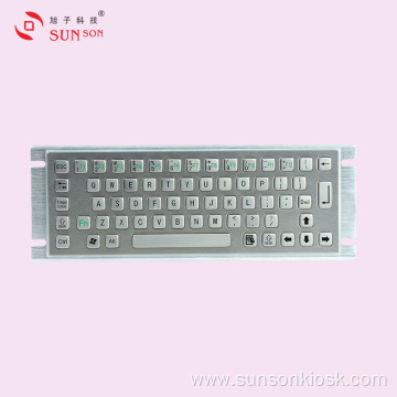 Rugged Metalic Keyboard for Information Kiosk